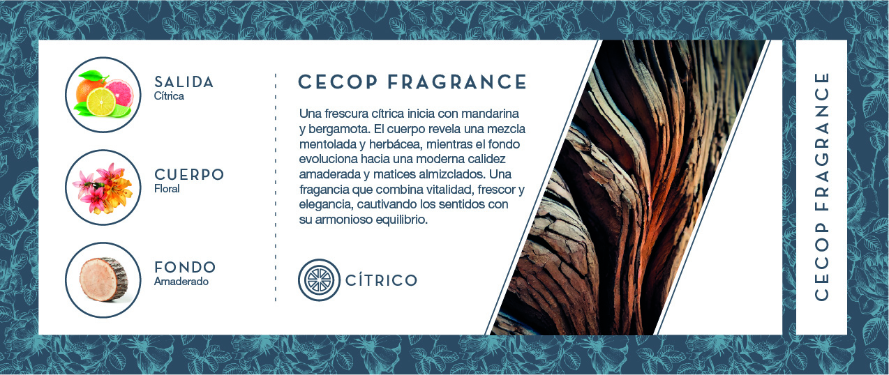 descripción fragancia CECOP